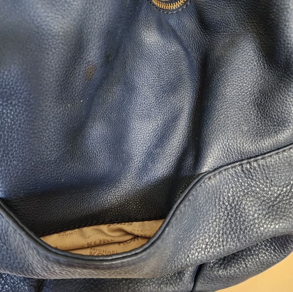 Navy Michael Kors Purse - Picture 6 of 7